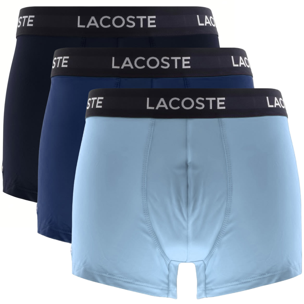 Alternative Image for ProductLacoste Underwear Triple Pack Boxer Trunks Navy1